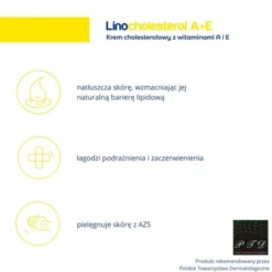 Linocholesterol A+E, krem cholesterolowy z witaminami A i E, 50 g