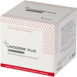 Linoderm Plus, krem z pantenolem, 50 ml
