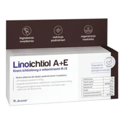 Linoichtiol A+E, krem ichtiolowy, z witaminą A, E, 50 g