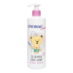 Linomag, żel do mycia ciała i głowy dla dzieci i niemowląt, 200 ml