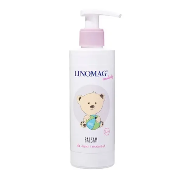 Linomag Emolienty, balsam dla dzieci i niemowląt, 400 ml