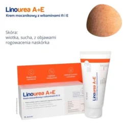 Linourea A+E, krem mocznikowy z witaminamiA i E, 50 g