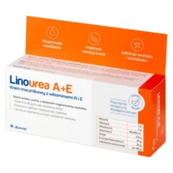 Linourea A+E, krem mocznikowy z witaminamiA i E, 50 g