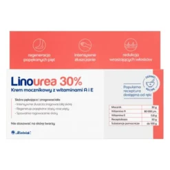 Linourea 30%, krem mocznikowy z witaminami A i E, 50 g