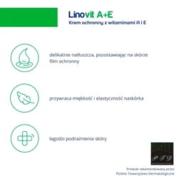 Linovit A+E, krem ochronny z witaminami A i E, 50 g