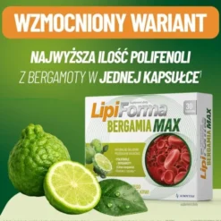 LipiForma Bergamia Max, kapsułki twarde, 30 szt.