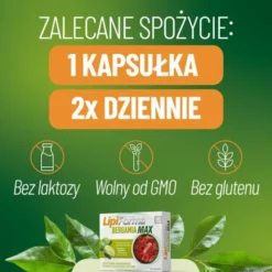 LipiForma Bergamia Max, kapsułki twarde, 30 szt.