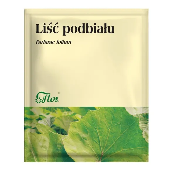 Liść podbiału, zioło pojedyncze, 50 g (Flos)