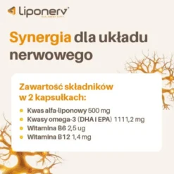 Liponerv, kapsułki miękkie, 120 szt.