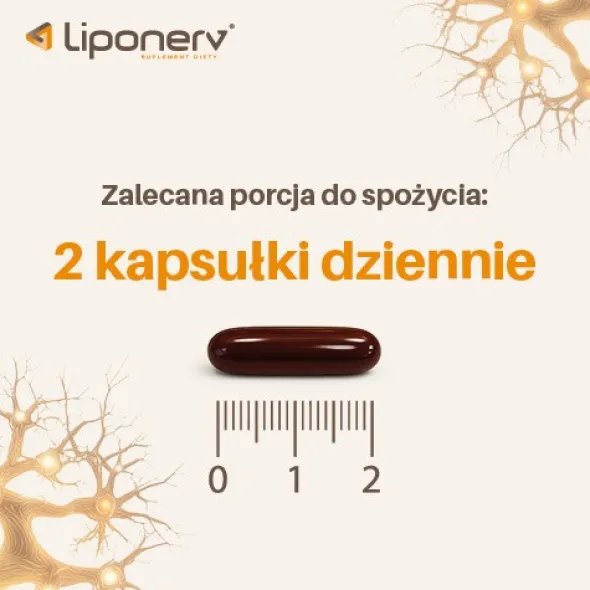 Liponerv, kapsułki miękkie, 120 szt.