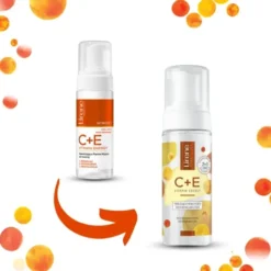 Lirene Dermoprogram C+E Vitamin Energy, nawilżająca pianka myjąca do twarzy, 150 ml