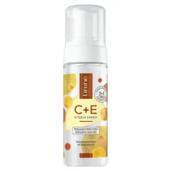 Lirene Dermoprogram C+E Vitamin Energy, nawilżająca pianka myjąca do twarzy, 150 ml