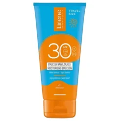 Lirene Dermoprogram, emulsja nawilżająca do ciała, SPF 30, 90 ml