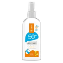 Lirene Dermoprogram Kids, mleczko ochronne dla dzieci SPF50+, zapach waniliowy, 150 ml