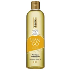 Lirene Dermoprogram, nawilżający żel pod prysznic, Mango, 400 ml
