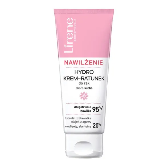 Lirene Dermoprogram Nawilżenie, Hydro krem-ratunek do rąk, 75 ml