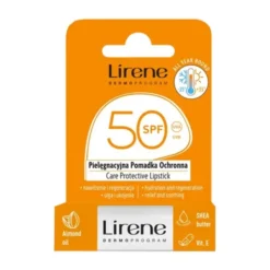 Lirene Dermoprogram, Pomadka ochronna SPF 50, 4,6 g