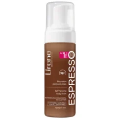 Lirene Perfect Tan, brązująca pianka do ciała Espresso, 150 ml