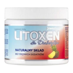 Litoxen dla Diabetyków, proszek, smak ananasowy, 162 g (30 porcji)