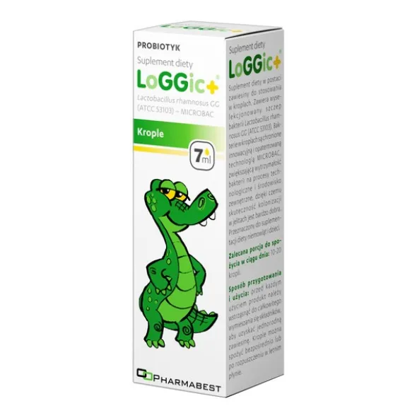 LoGGic +, krople doustne, 7 ml