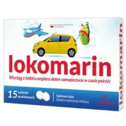 Lokomarin, tabletki powlekane, 15 szt.