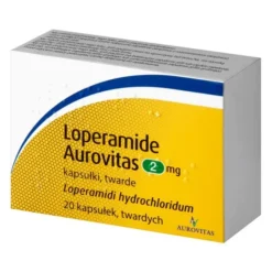 Loperamide Aurovitas, 2 mg, kapsułki twarde, 20 szt.