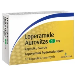 Loperamide Aurovitas, 2 mg, kapsułki twarde, 10 szt.