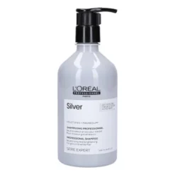 L'Oreal Silver Magnesium, szampon do włosów blond i siwych, 500 ml