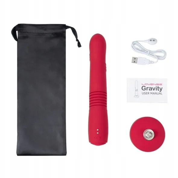 Lovense Gravity, wibrujący pulsator sterowany aplikacją, 1 szt.