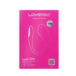 Lovense Lush Mini, wibrator jajeczko sterowane aplikacją, różowe, 1 szt.