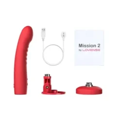 Lovense Mission 2, wibrujące dildo, 1 szt.