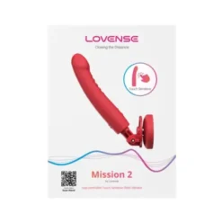 Lovense Mission 2, wibrujące dildo, 1 szt.