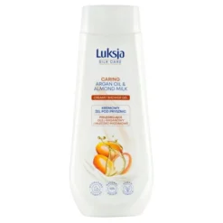 Luksja Silk Care, żel pod prysznic, Argan Oil & Almond Milk, 500 ml
