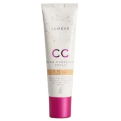 Lumene CC Color Correcting Cream, korygujący krem CC SPF 20, 1,5 Fair (W), 30 ml