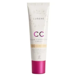 Lumene CC Color Correcting Cream, korygujący krem CC SPF 20, 00 Ultra Light (W), 30 ml