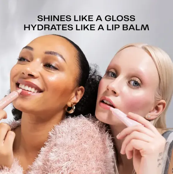 Lumene Lip Glow Oil Balm, pielęgnacyjny błyszczyk do ust z olejkiem, 1 Sugar, 10 ml