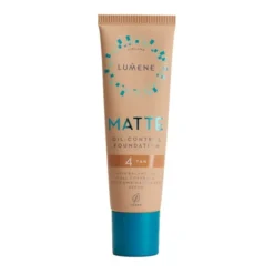Lumene Matte Oil-Control, podkład matujący SPF 20, 4 Tan, 30 ml