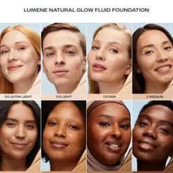 Lumene Natural Glow, podkład rozświetlający SPF 20, 4 Tan, 30 ml