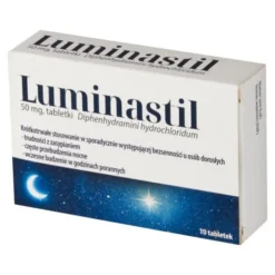Luminastil, 50 mg, tabletki, 10 szt.