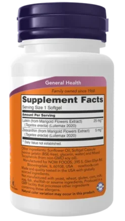 Lutein & Zeaxanthin, kaps., 60 szt