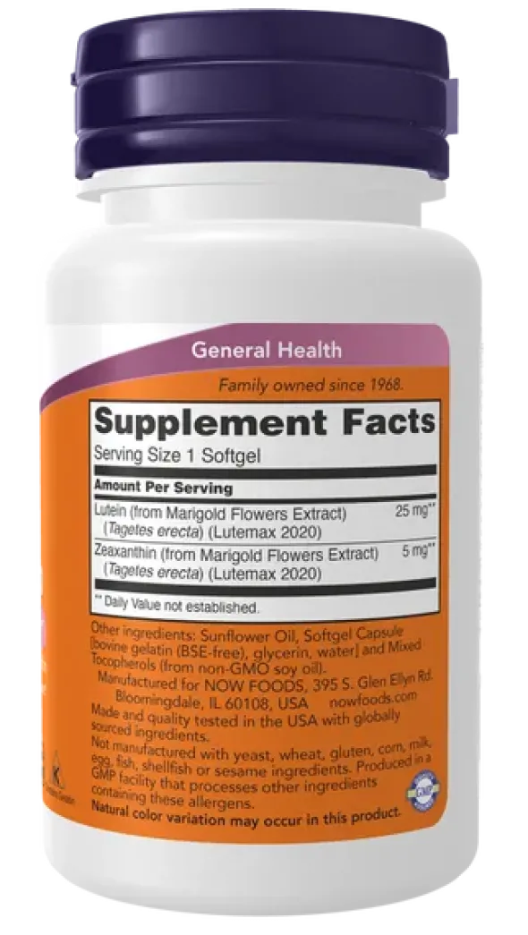 Lutein & Zeaxanthin, kaps., 60 szt