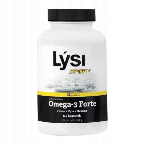 Lysi Sport Omega-3 Forte 1000 mg, kapsułki, 120 szt.