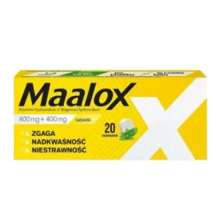 Maalox, 400 mg+400 mg, tabletki, 20 szt.
