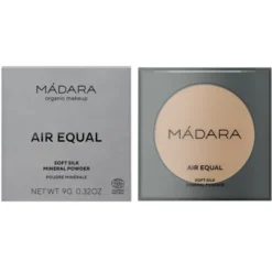 Madara Air Equal Soft Silk Mineral Powder, puder mineralny, Fair, 9 g