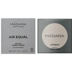 Madara Air Equal Soft Silk Mineral Powder, puder mineralny, Translucent, 9 g