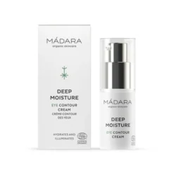 Madara Deep Moisture Eye Contour Cream, krem głęboko nawilżający do okolic oczu, 15 ml