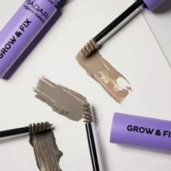 Madara Grow & Fix Tinted Brow Gel, żelowe serum do stylizacji brwi, Smoky Blonde 2, 4,25 ml