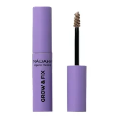 Madara Grow & Fix Tinted Brow Gel, żelowe serum do stylizacji brwi, Smoky Blonde 2, 4,25 ml