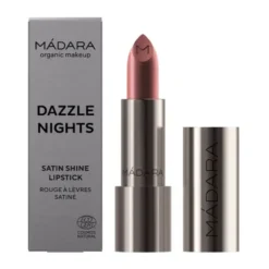 Madara Satin Shine Lipstick, pomadka do ust w sztyfcie, Flattery 501, 3,8 g