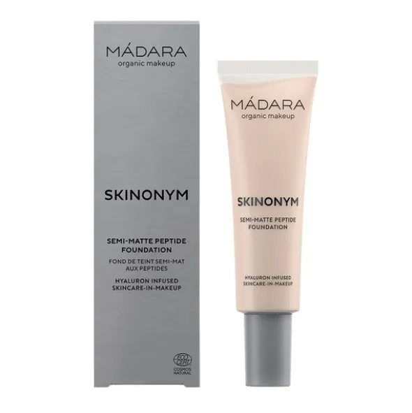 Madara, Skinonym, Półmatowy podkład peptydowy, #25 Linen, 30 ml